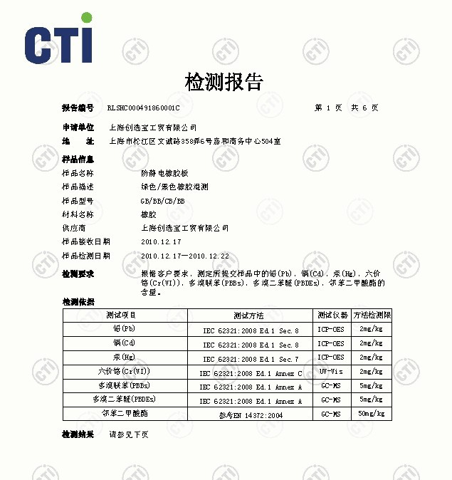 防静电垫的作用及其重要性解析