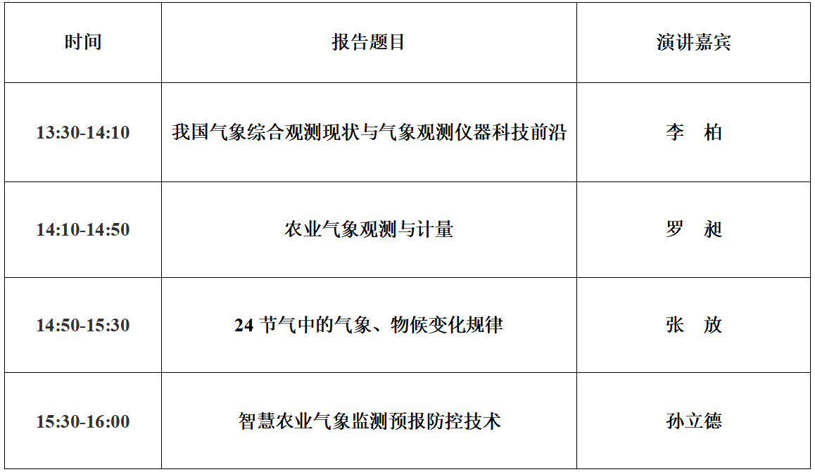 气象仪器检定规范